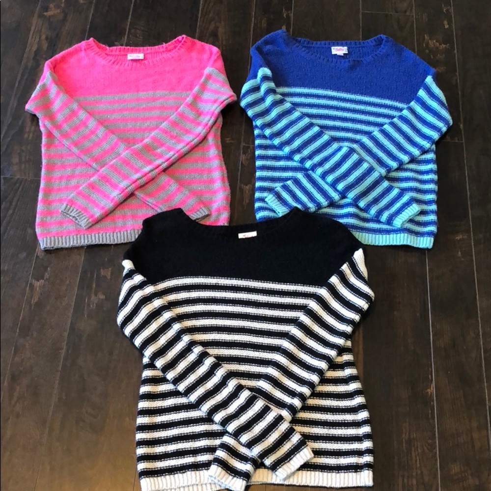 3 Justices sweaters